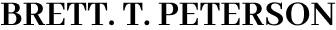 Bett T Peterson